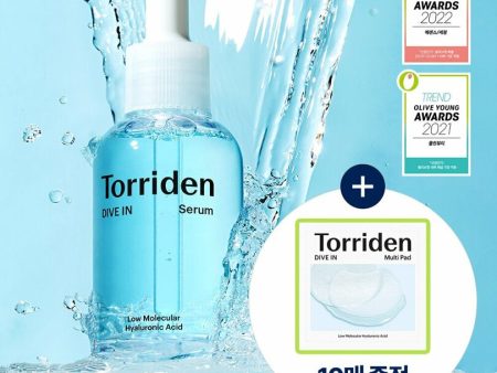 Torriden Dive In Low Molecular Hyaluronic Acid Serum + Dive In Multi Pad Discount