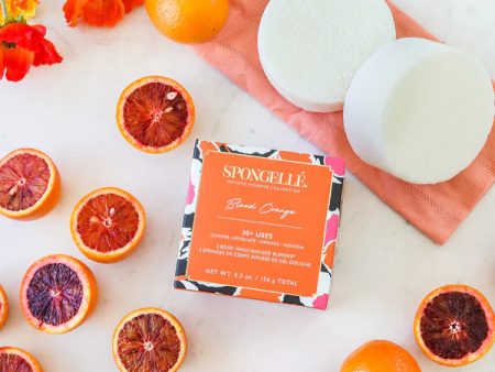 Spongelle Private Reserve Collection Blood Orange Body Wash Infused Buffer Duo For Discount