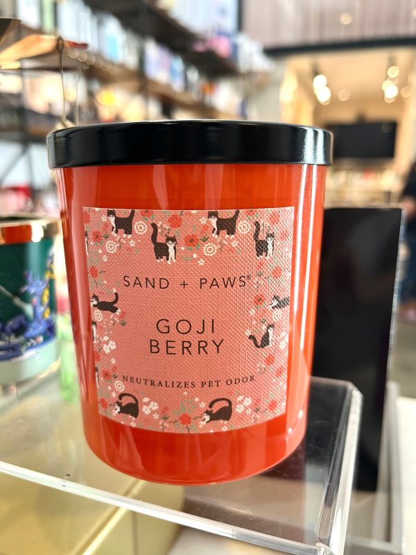 Sand + Paws Goji Berry Scented Candle Fashion