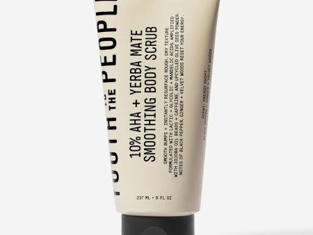 Youth To The People 10% AHA + Yerba Mate Smoothing Body Scrub on Sale