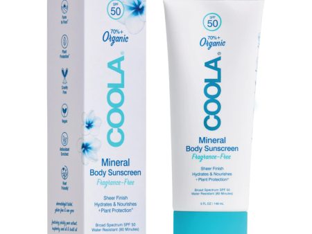 Coola Organic Mineral Body Sunscreen BS SPF50 Fashion