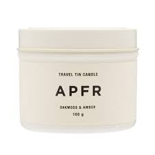 APFR Oakmoss & Amber Travel Tin Candle Online Sale