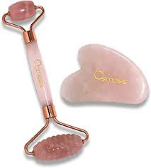 Osmosis + Beauty Rose Quartz Roller + Gua Sha For Sale