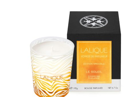 Lalique LE SOLEIL Chiang Mai Thailand Scented Candle Online