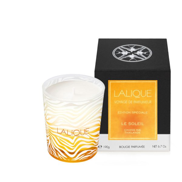 Lalique LE SOLEIL Chiang Mai Thailand Scented Candle Online