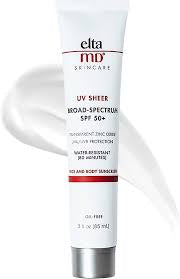 Elta MD UV Sheer BS SPF50+ Face And Body Sunscreen Sale