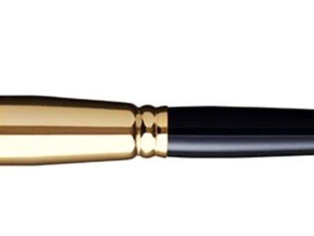 Hakuhodo S5555Bk Powder & Liquid Foundation Brush Round & Angled Duo Fiber on Sale