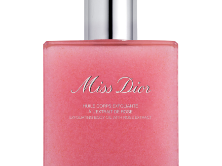 Dior Miss Dior Exfoliating Body Oil With Rose Extract For Sale