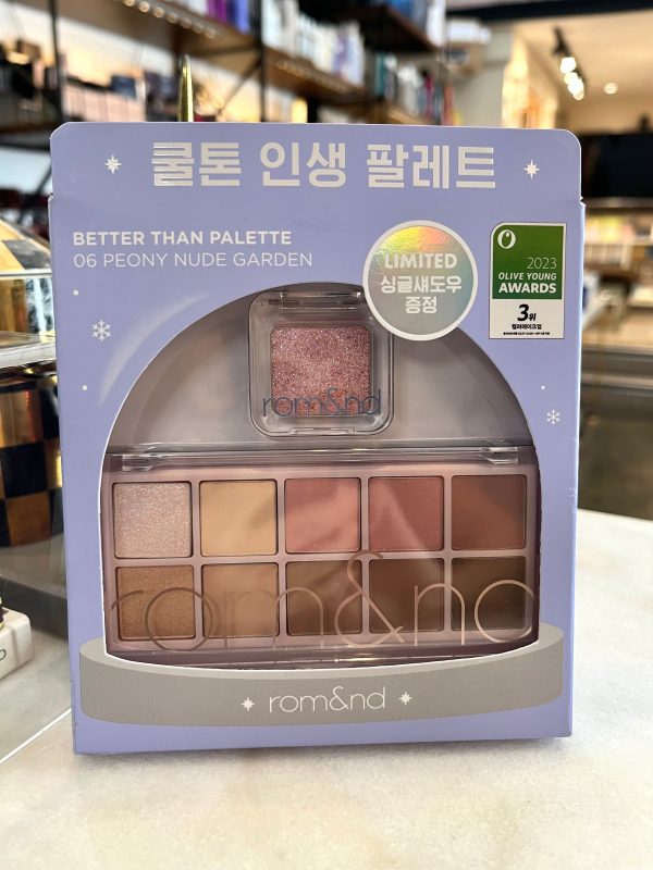 Rom & ND Better Than Eyeshadow Palette For Discount