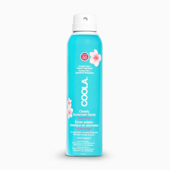 Coola Classic Organic Sunscreen Spray Fragrance-Free BS SPF50 Cheap