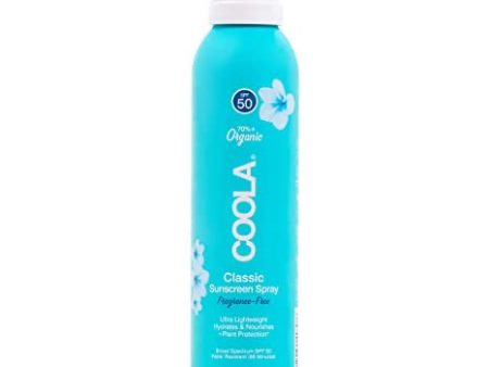 Coola Classic Organic Sunscreen Spray Fragrance-Free BS SPF50 Cheap