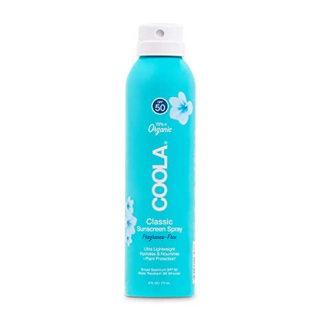 Coola Classic Organic Sunscreen Spray Fragrance-Free BS SPF50 Cheap