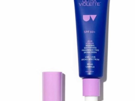 Ultra Violette Lean Screen Mineral Mattifying Fragrance Free Skinscreen UVA + UVB SPF50+ Cheap