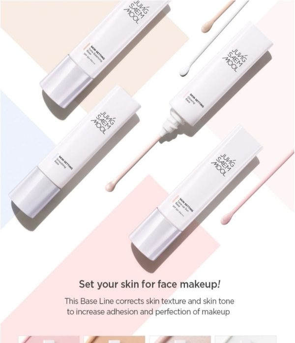 Jung Saem Mool Skin Setting Glowing Base Online now