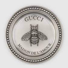 Gucci  Bee Silver-Toned Brass Incense Holder Hot on Sale