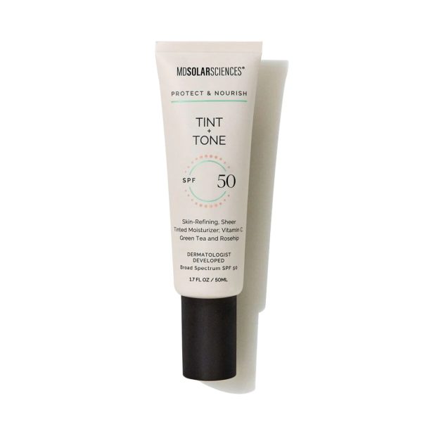 MD Solar Sciences Tint + Tone BS SPF50 Sheer Tinted Moisturizer Fashion