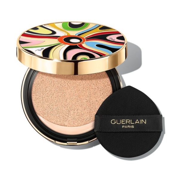 Guerlain X Pucci Parure Gold Cushion Marmo Glow Rejuvenating Radiance Foundation Online