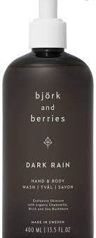 Bjork And Berries Dark Rain Hand & Body Wash Hot on Sale