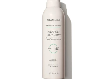 MD Solar Sciences Quick Dry Body SprayBS SPF40 Online Hot Sale