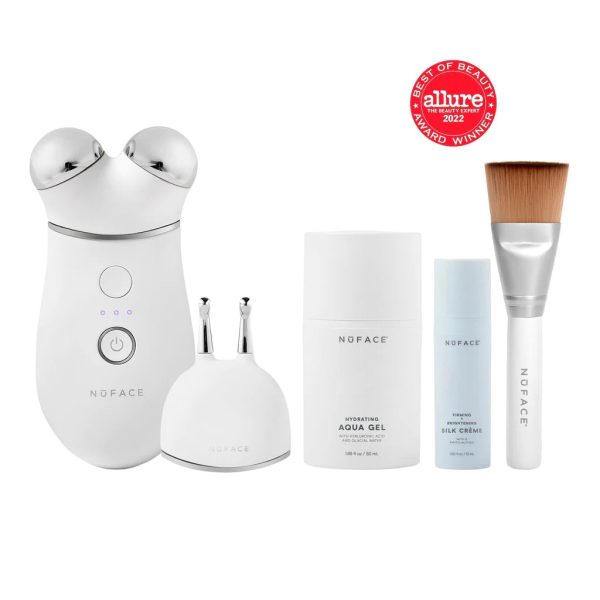 NuFace Trinity + Pro With Lip + Eye Attachment Fashion