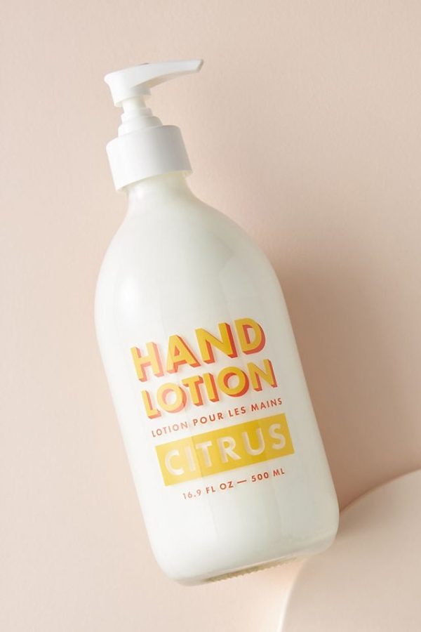 Pencil & Paper Co. for Anthropologie Citrus Hand Lotion Supply